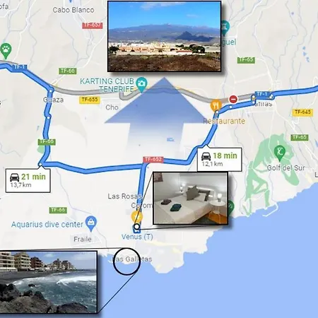 Cosy 6 Places Canarian Life Apartment *